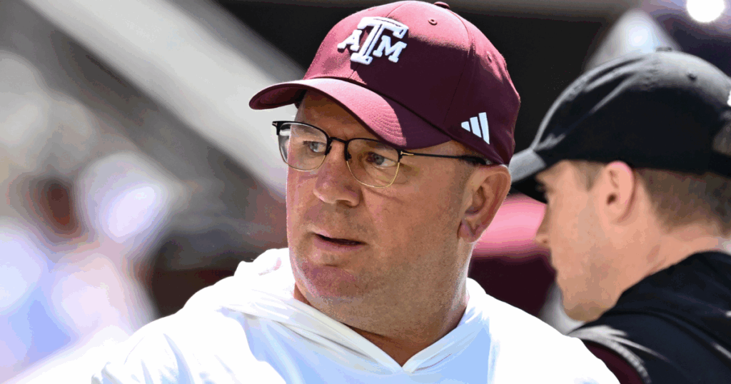 Texas A&M HC Mike Elko