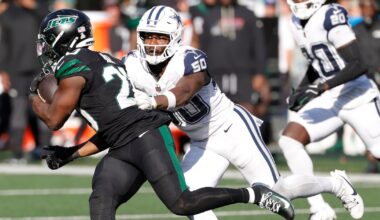 Dallas Cowboys rookie Shemar James delivered when thrust into a larger role vs. Jets