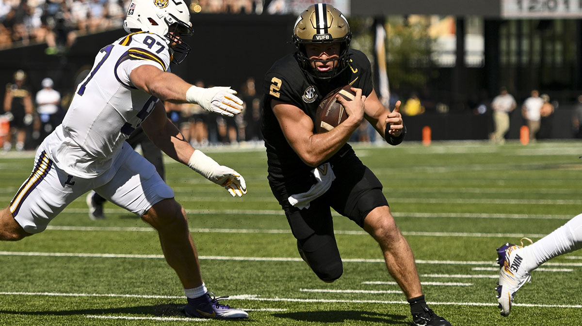 Vanderbilt football shocks LSU football as Diego Pavia powers the Commodores past the Tigers, securing their first 6-1 start since 1950