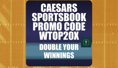 Caesars Sportsbook Promo Code WTOP20X: Claim 20 100% Boosts for Chiefs-Jags, MLB Games