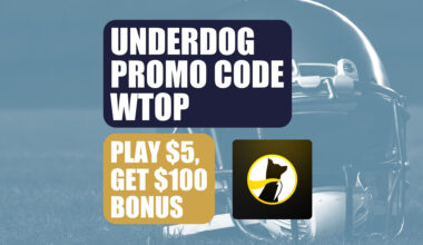 Underdog Promo Code WTOP: Get $100 Bonus for Bucs-Lions, MNF, ALCS Game 7