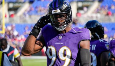 Ravens trade Odafe Oweh to Chargers for safety Alohi Gilman