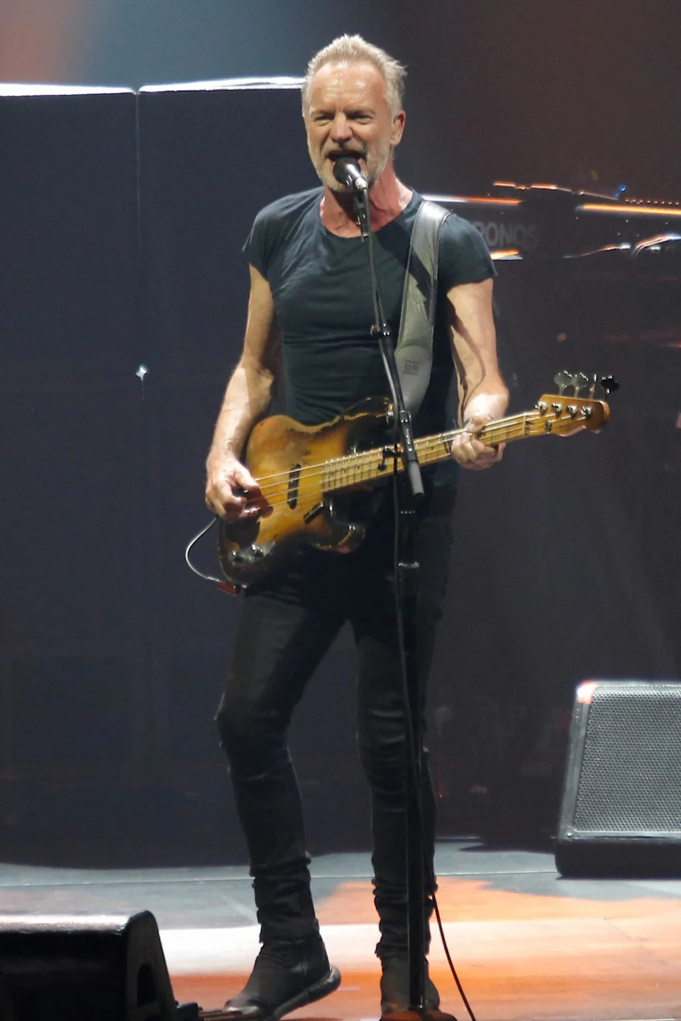 Sting performing at the Seine Musicale in Paris