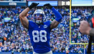 TE AJ Barner ‘Brings A Whole Lot Of Energy’ & Touchdowns To Seahawks