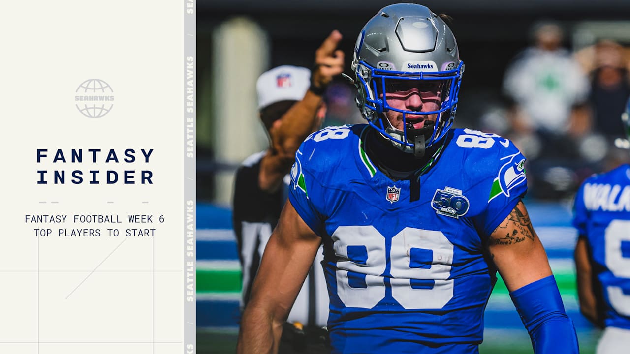 Fantasy Football Week 6 2025: Best Players To Start