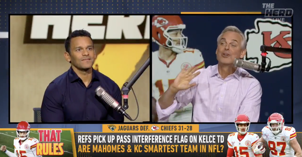 Colin Cowherd takes shot at ESPN NFL rules analyst Russell Yurk