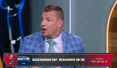 Rob Gronkowski completely butchers Emeka Egbuka's name