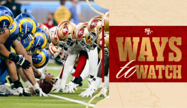 Ways to Watch and Listen: 49ers vs. Rams | Week 5 'Thursday Night Football' - San Francisco 49ers