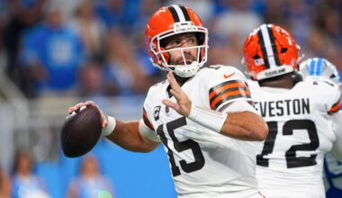 Joe Flacco to start at QB for Bengals in Week 6 game vs. Packers