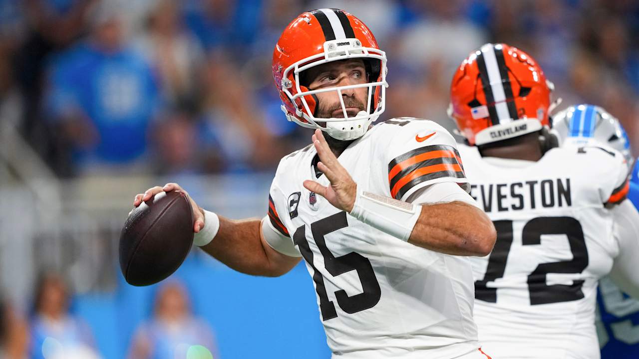 Joe Flacco to start at QB for Bengals in Week 6 game vs. Packers