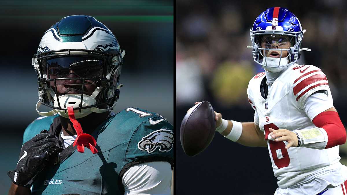 Students asked which former Ole Miss player they support when Eagles play Giants