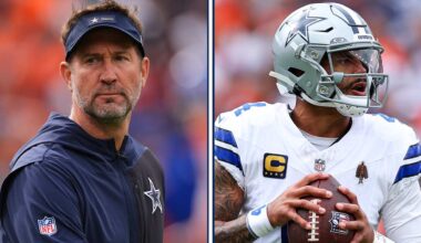 Dak, Schotty frustrated at inconsistent Cowboys: 'It's unacceptable'