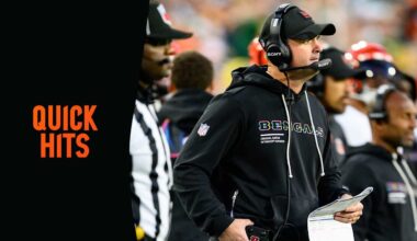 Quick Hits | Zac Taylor and Bengals Preparing for Tough New York Defense