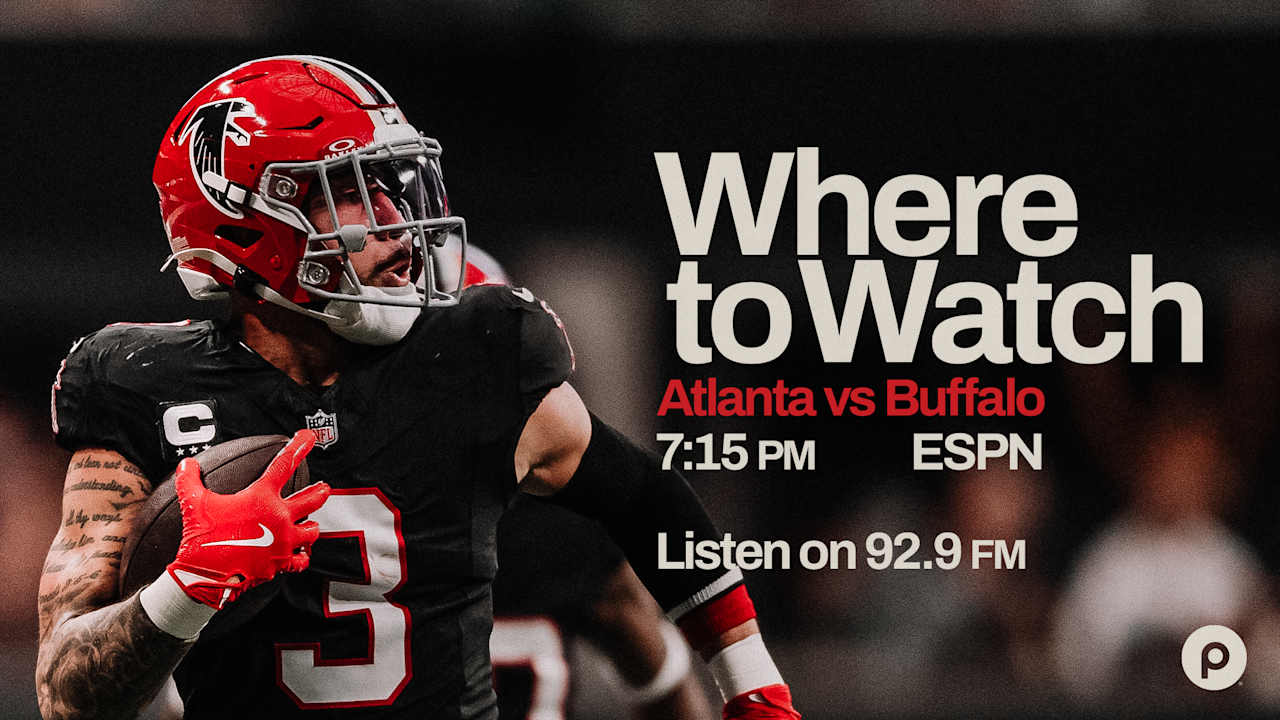 Where to watch Falcons vs. Bills