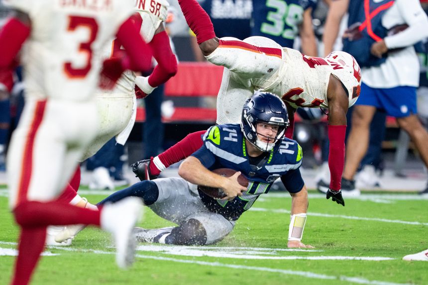 Darnold has enjoyed a successful start to life with the Seahawks.