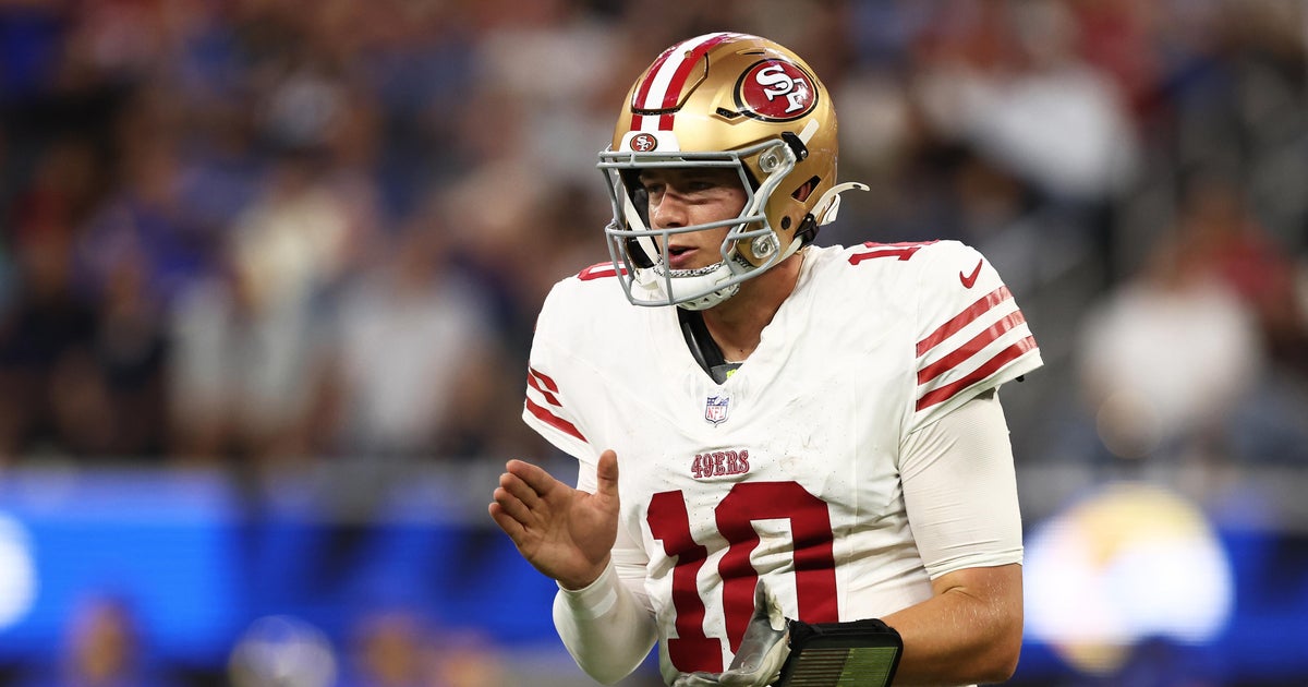 49ers' Brock Purdy out again, Mac Jones questionable but expected to start