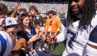 Dallas Cowboys CB Trevon Diggs placed on injured reserve list after suffering concussion, team officials say