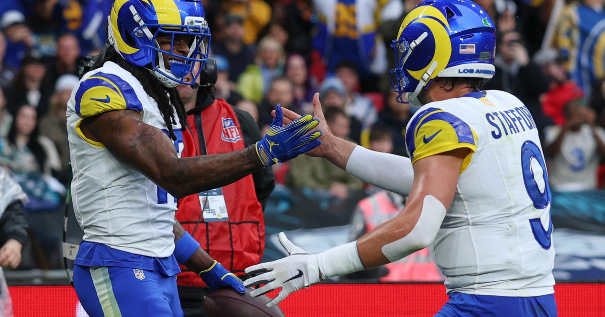 Matthew Stafford throws 5 TD passes as Rams rout Jaguars 35-7 at rainy Wembley