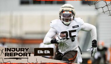 David Njoku listed as questionable for Week 8 vs. the Patriots