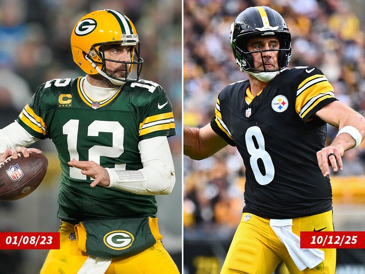 aaron rodgers packers steelers getty