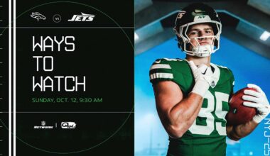New York Jets vs. Denver Broncos Ways to Watch, Listen and Follow