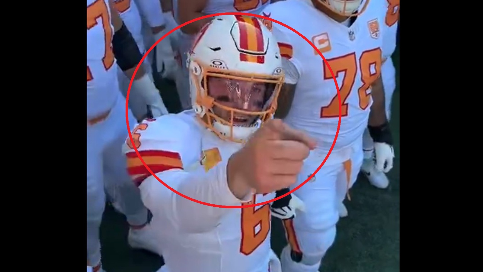 Video shows Baker Mayfield getting profane with Seahawks fans