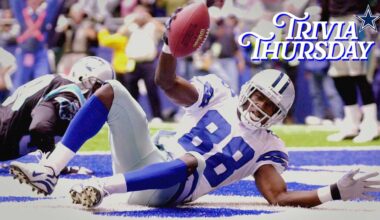 Who did Cowboys beat for their first AT&T Stadium win? 