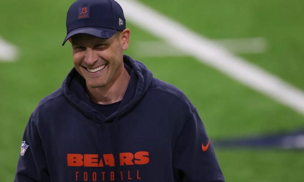 Bears HC Ben Johnson mic'd up vs. Saints