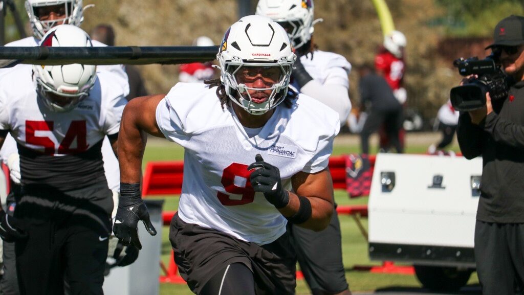 Cardinals' BJ Ojulari returned to practice Thursday...