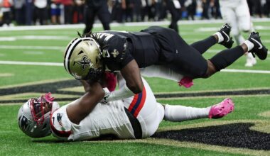Kayshon Boutte had a huge game for Patriots back at home in Louisiana
