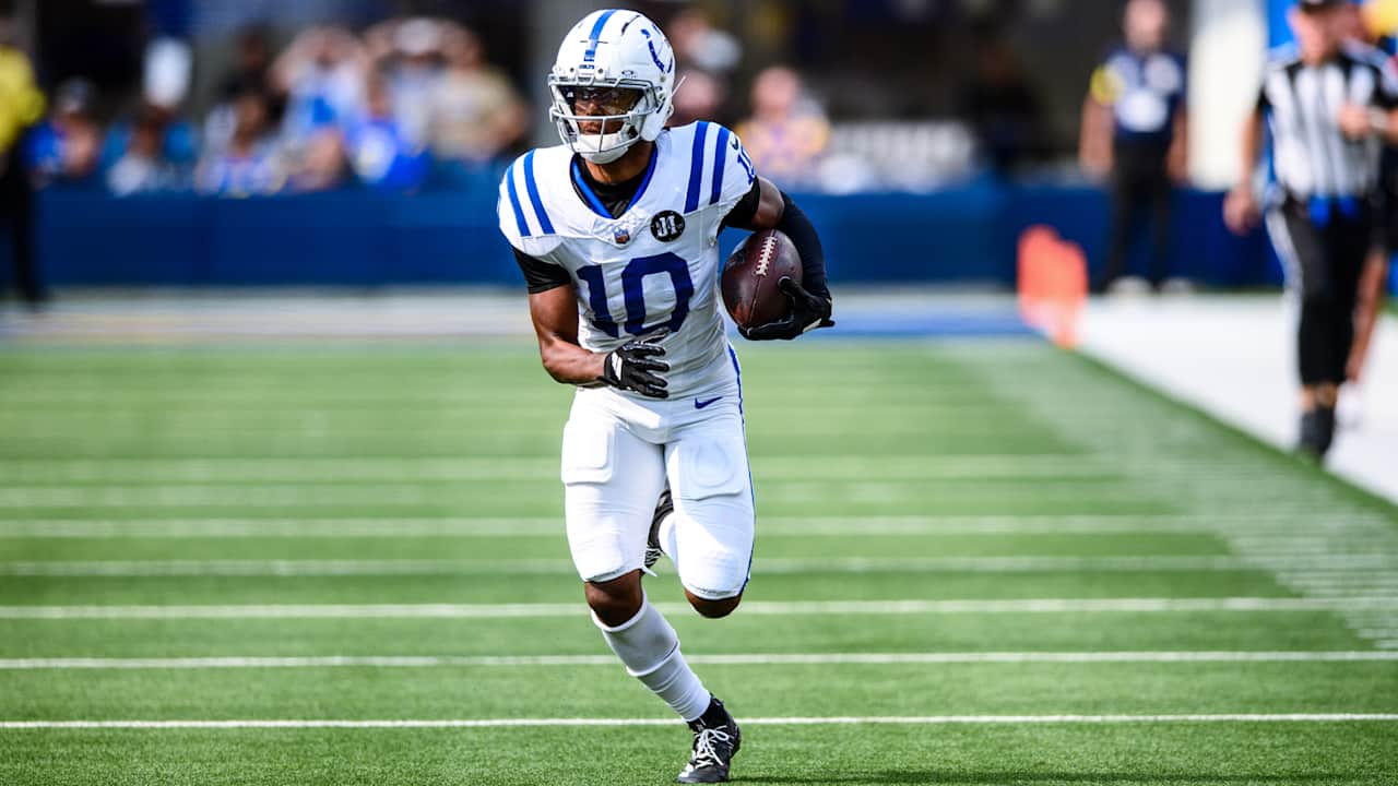 In Colts' return to SoFi Stadium for Week 7 game vs. Chargers, Adonai Mitchell is focused on one thing: 'Just do my job'