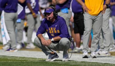 College football winners, losers in Week 8: Brian Kelly's LSU tenure is spiraling