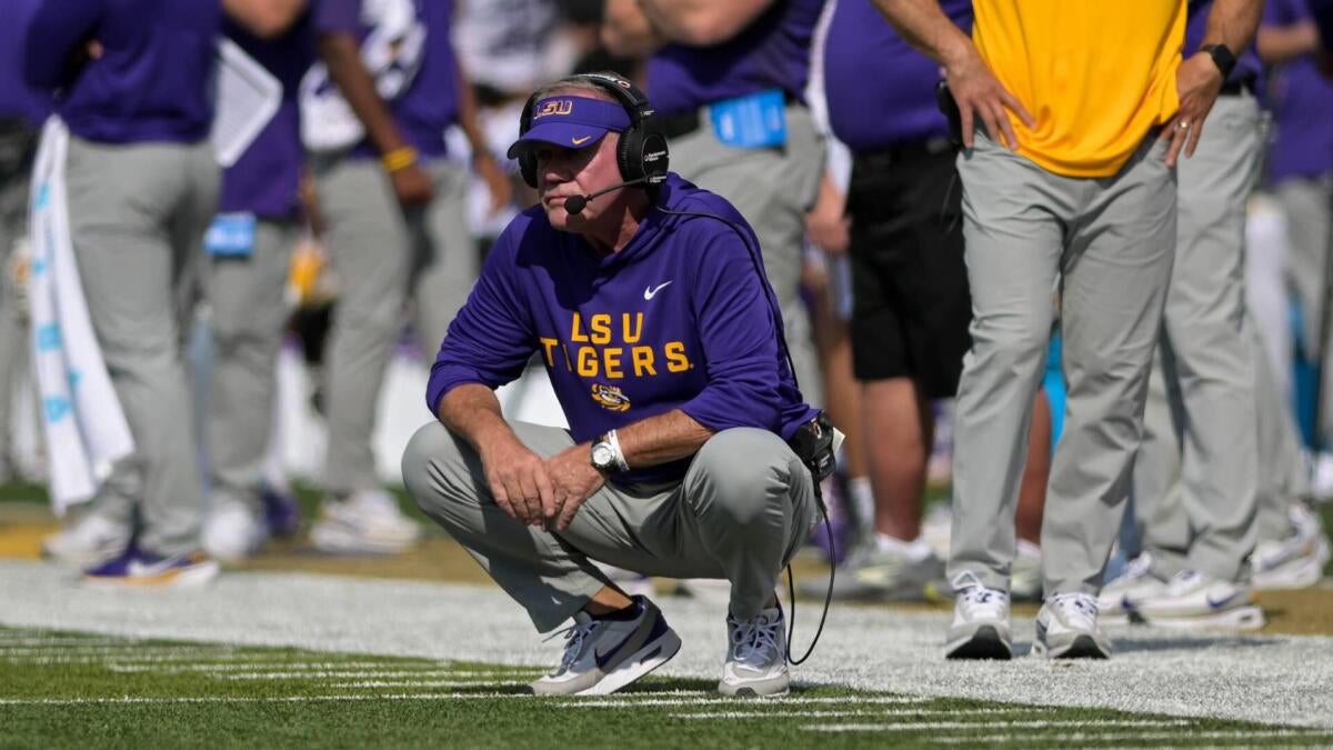 College football winners, losers in Week 8: Brian Kelly's LSU tenure is spiraling