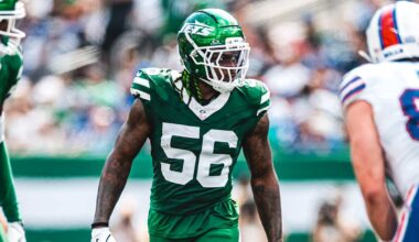 Jets Active LB Quincy Williams from IR; Sign WR Brandon Smith to Active Roster