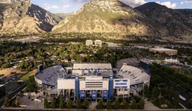 BYU/Utah LaVell Edwards Stadium Pat McAfee College Gameday...