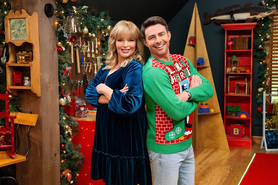 Judge Melissa Peterman and "Finding Mr. Christmas" host Jonathan Bennett are ready to find the Hallmark Channel's Christmas future when the second season of the reality competition debuts Oct. 27.