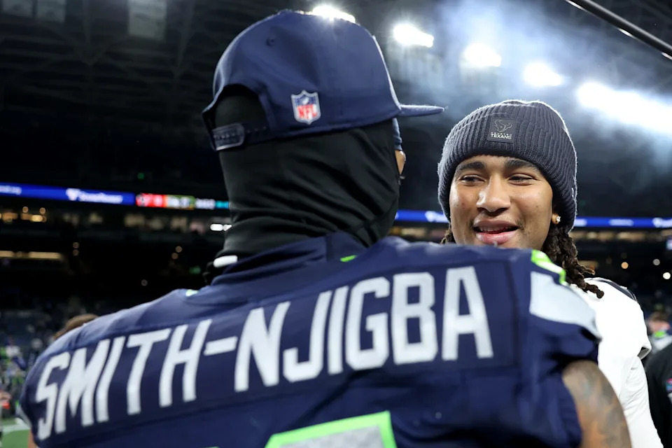 Jaxon Smith-Njigba #11 of the Seattle Seahawks.