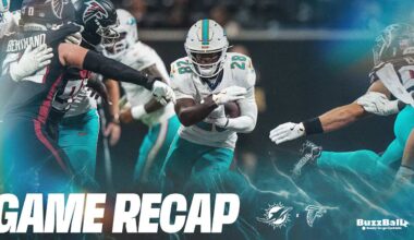 Game Recap: Dolphins Dominate Falcons, 34-10
