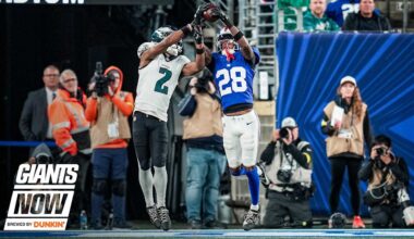 Numbers to know for Giants-Eagles