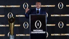 College Football Playoff leaders 'comfortable' with 12-team format, not in rush to decide on 2026 expansion