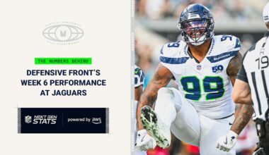 Seahawks Nex Gen Stat Of The Week: Defense Brings The Pressure