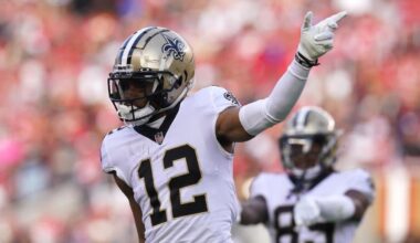 Backing the Saints' Chris Olave among top NFL player prop expert's best bets for Week 8