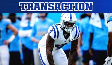 Colts place CB Xavien Howard on Reserve/Retired list, sign S Trey Washington to 53-man roster from practice squad