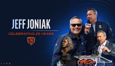 Jeff Joniak celebrates 25th season as radio voice of Chicago Bears