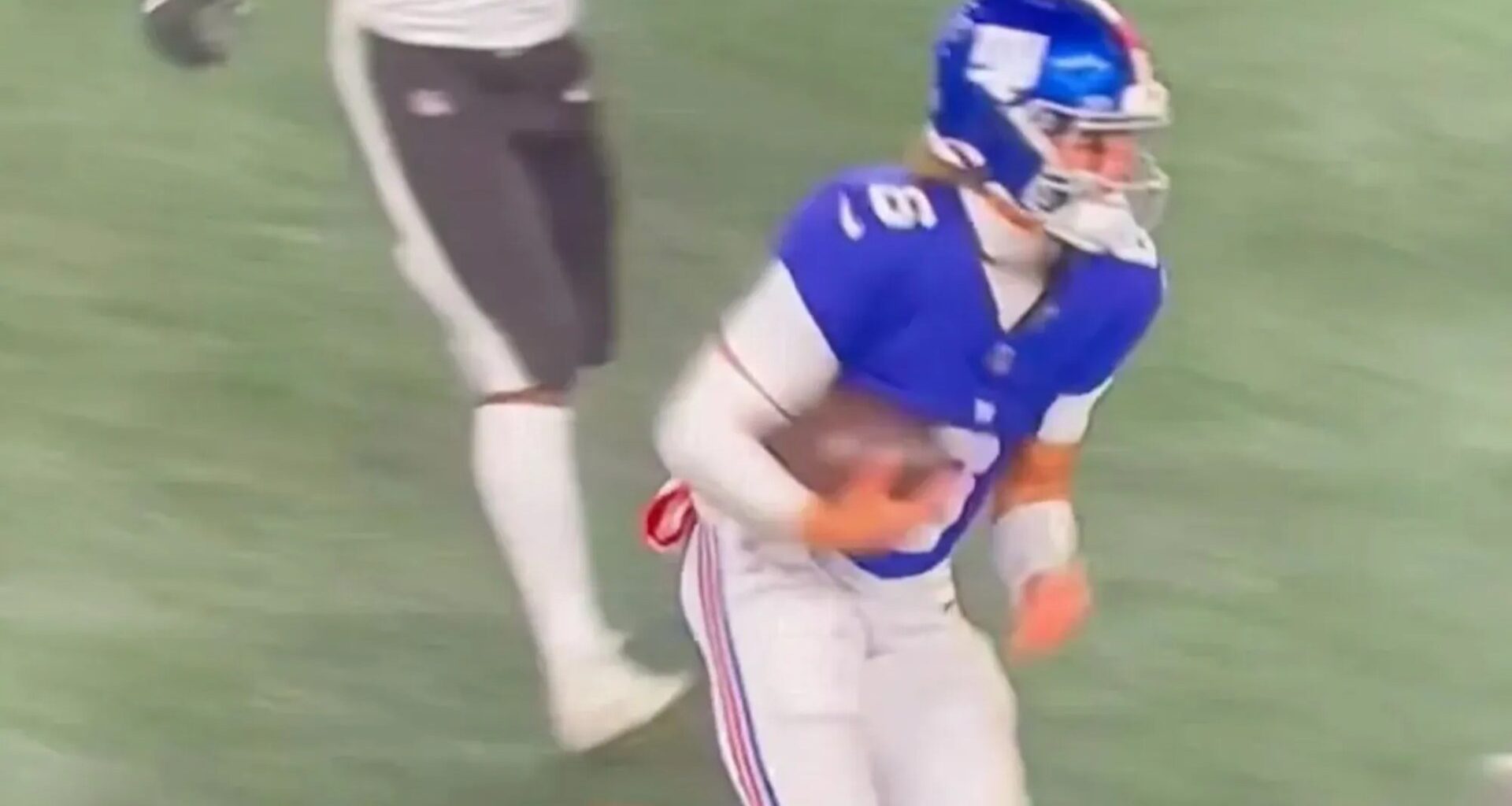 Jaxson Dart facing major NFL punishment after fans spot 'dangerous' play during Giants win over Eagles