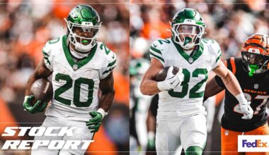 📈 Stock Report | Breece Hall, Isaiah Davis Deliver for Jets Offense in Garrett Wilson’s Absence