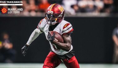 5 takeaways from Washington's loss to Atlanta