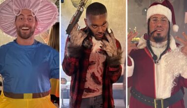 Detroit Lions, Philadelphia Eagles Go All-Out With Costumes At Halloween Parties