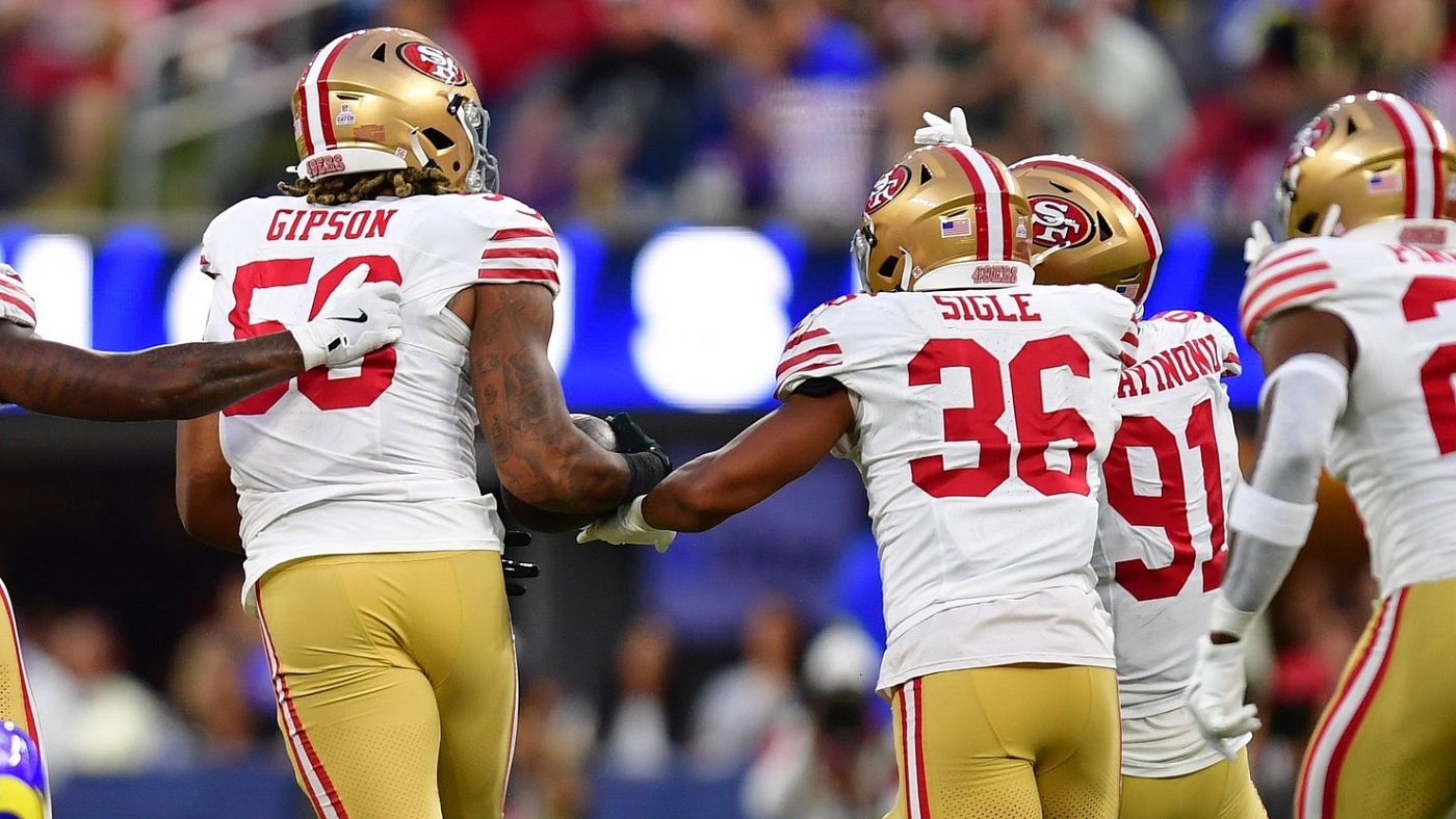49ers announce roster moves ahead of clash with Texans
