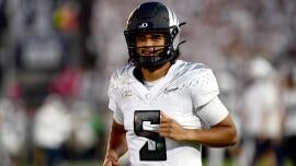Dante Moore is rising fast -- Oregon QB now a serious name in No. 1 pick conversation for 2026 NFL Draft